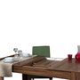 Hanah Home Mesa de comedor extensible Bois - Walnut